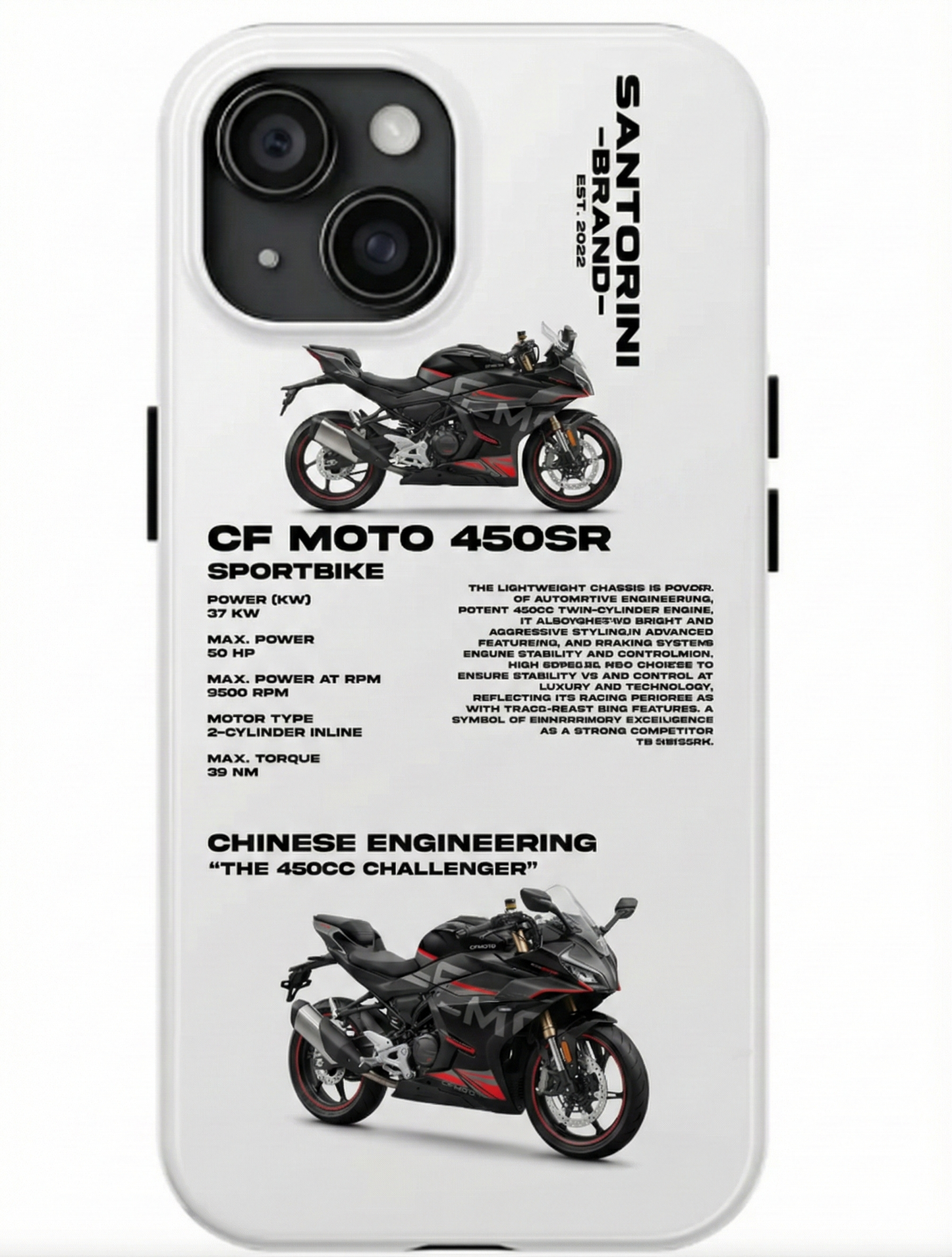 CF '450SR' BEYAZ KILIF