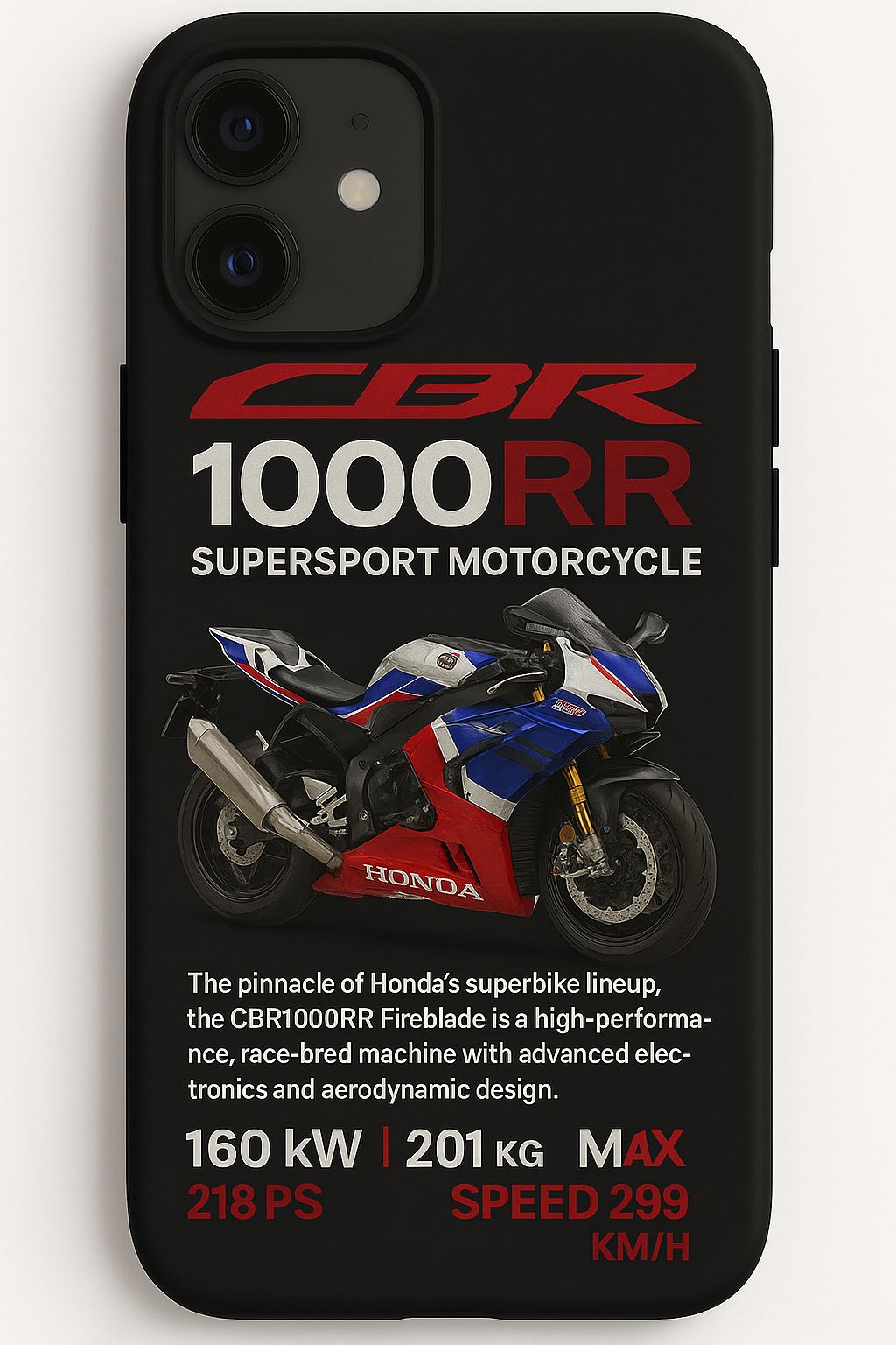 HONDA 'CBR1000RR ' SİYAH KILIF