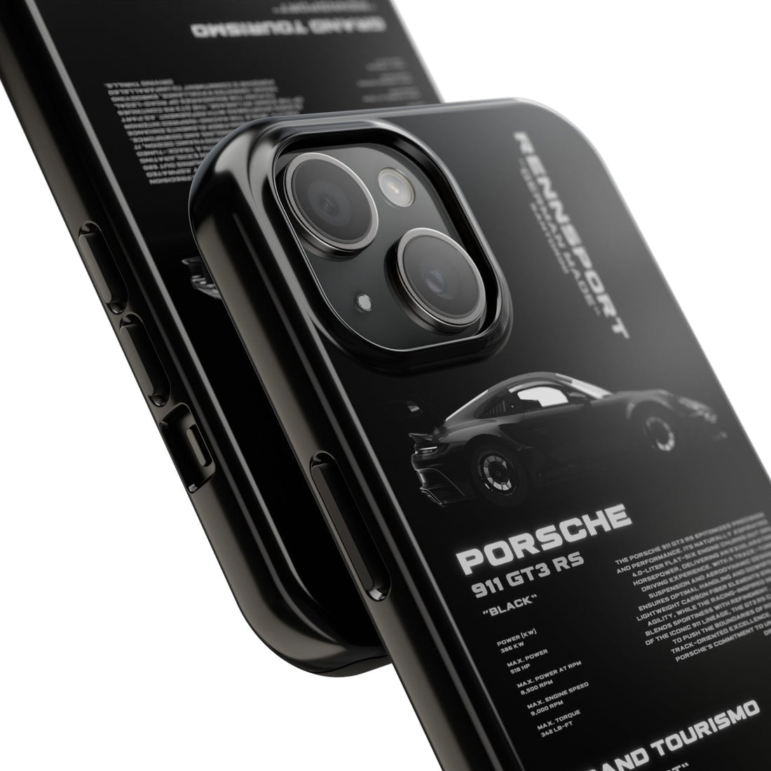 PORSCHE 'VANTA-BLACK' SİYAH KILIF