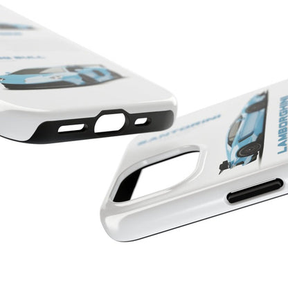 LAMBORGHINI 'BLUE-BULL' BEYAZ KILIF