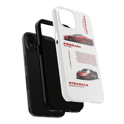 FERRARI 'SF-90' BEYAZ KILIF