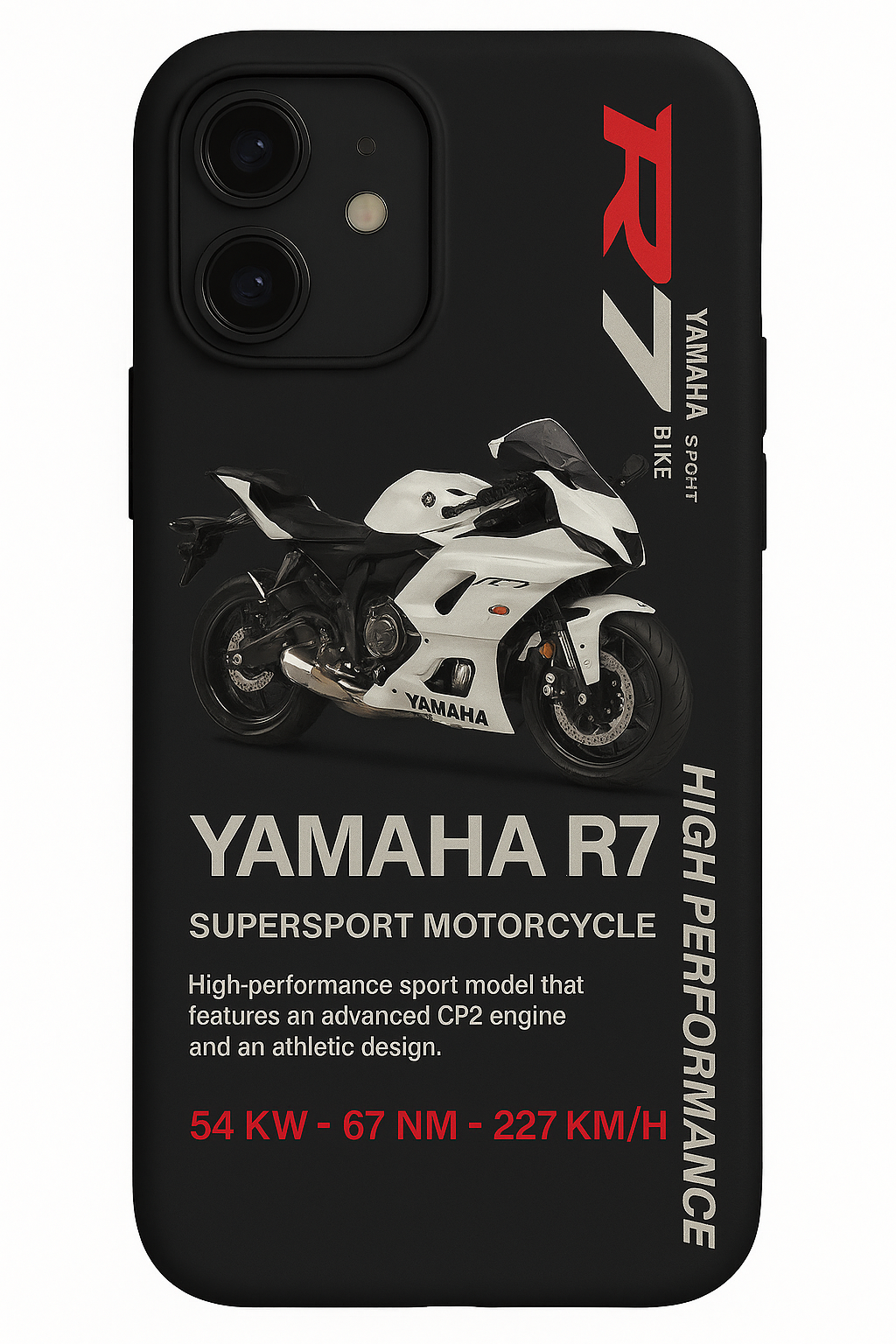 YAMAHA 'R7' SİYAH KILIF
