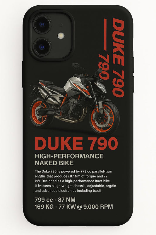 KTM 'DUKE790' SİYAH KILIF