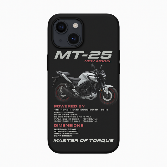 YAMAHA 'MT25' SİYAH KILIF