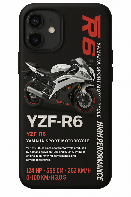 YAMAHA 'R6-KIRLANGIÇ' SİYAH KILIF