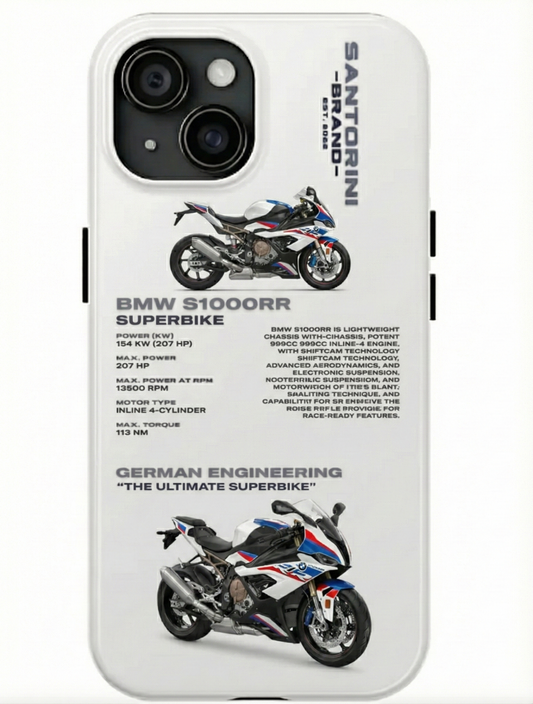 BMW 'S1000RR' BEYAZ KILIF