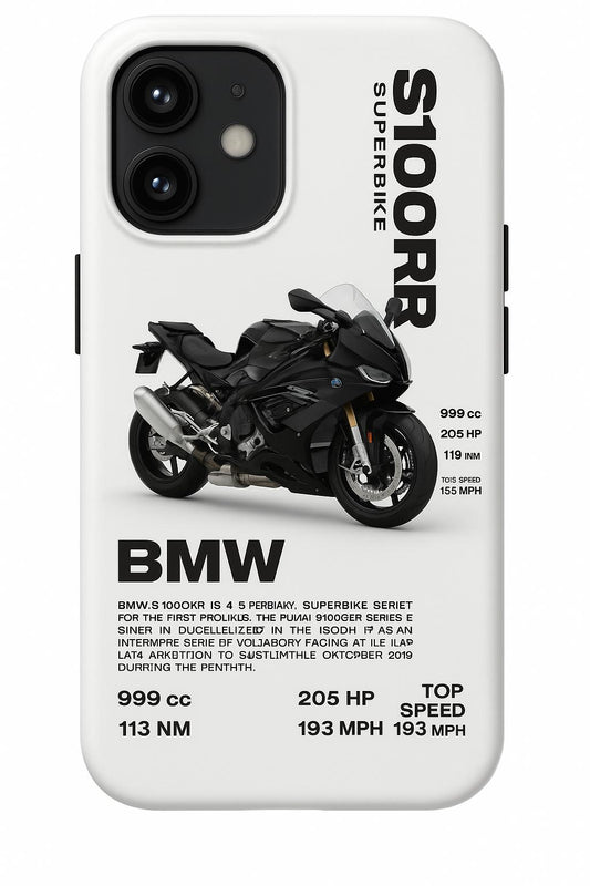 BMW 'S1000RR' BEYAZ KILIF V2