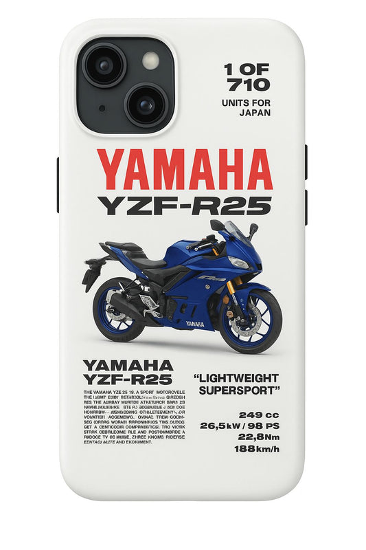 YAMAHA 'R25' BEYAZ KILIF