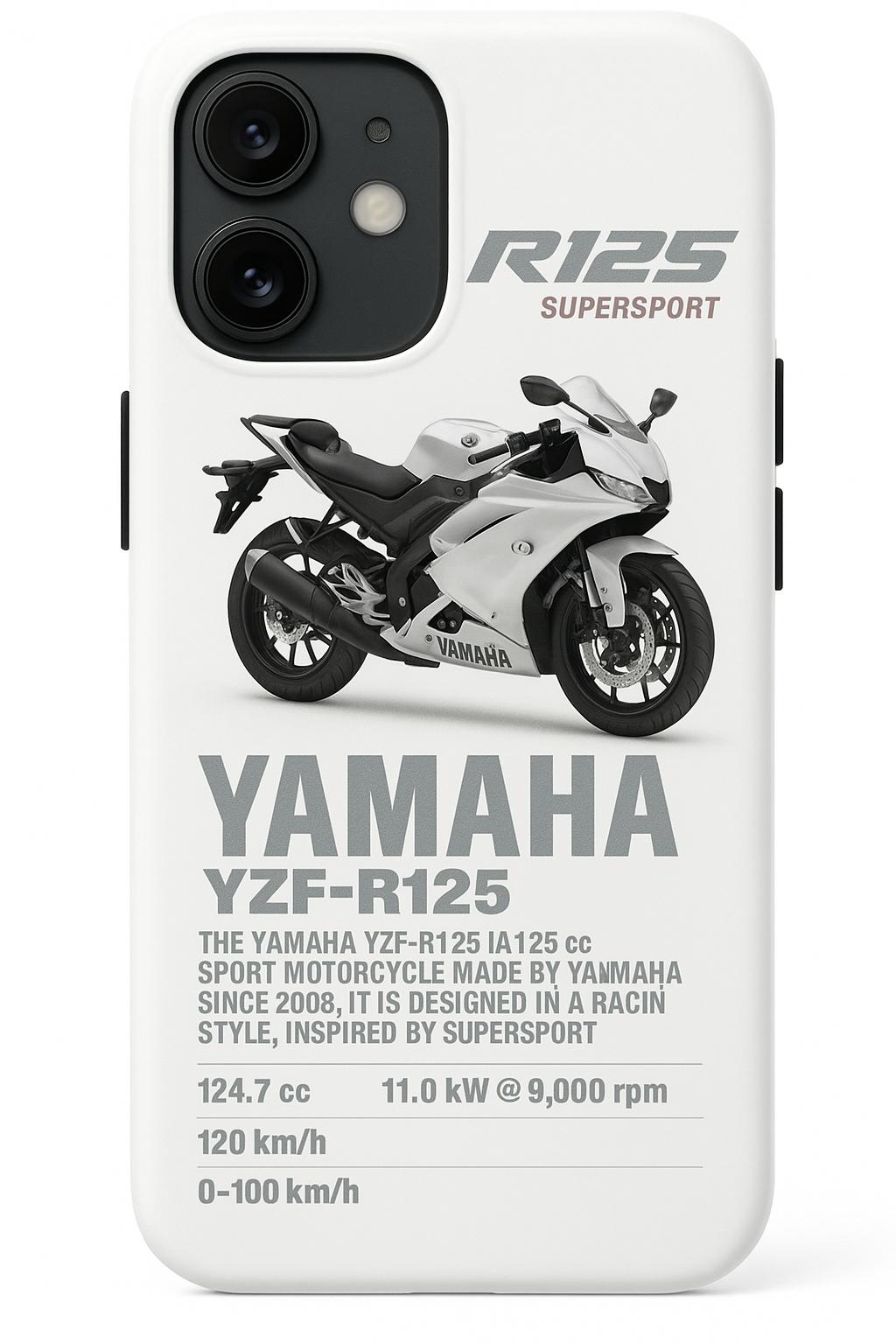 YAMAHA 'R125' BEYAZ KILIF