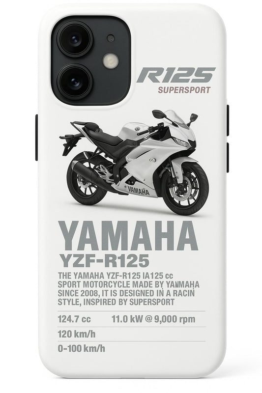 YAMAHA 'R125' BEYAZ KILIF