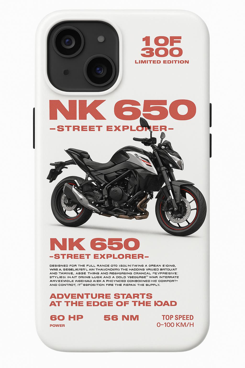 CF 'NK650' BEYAZ KILIF