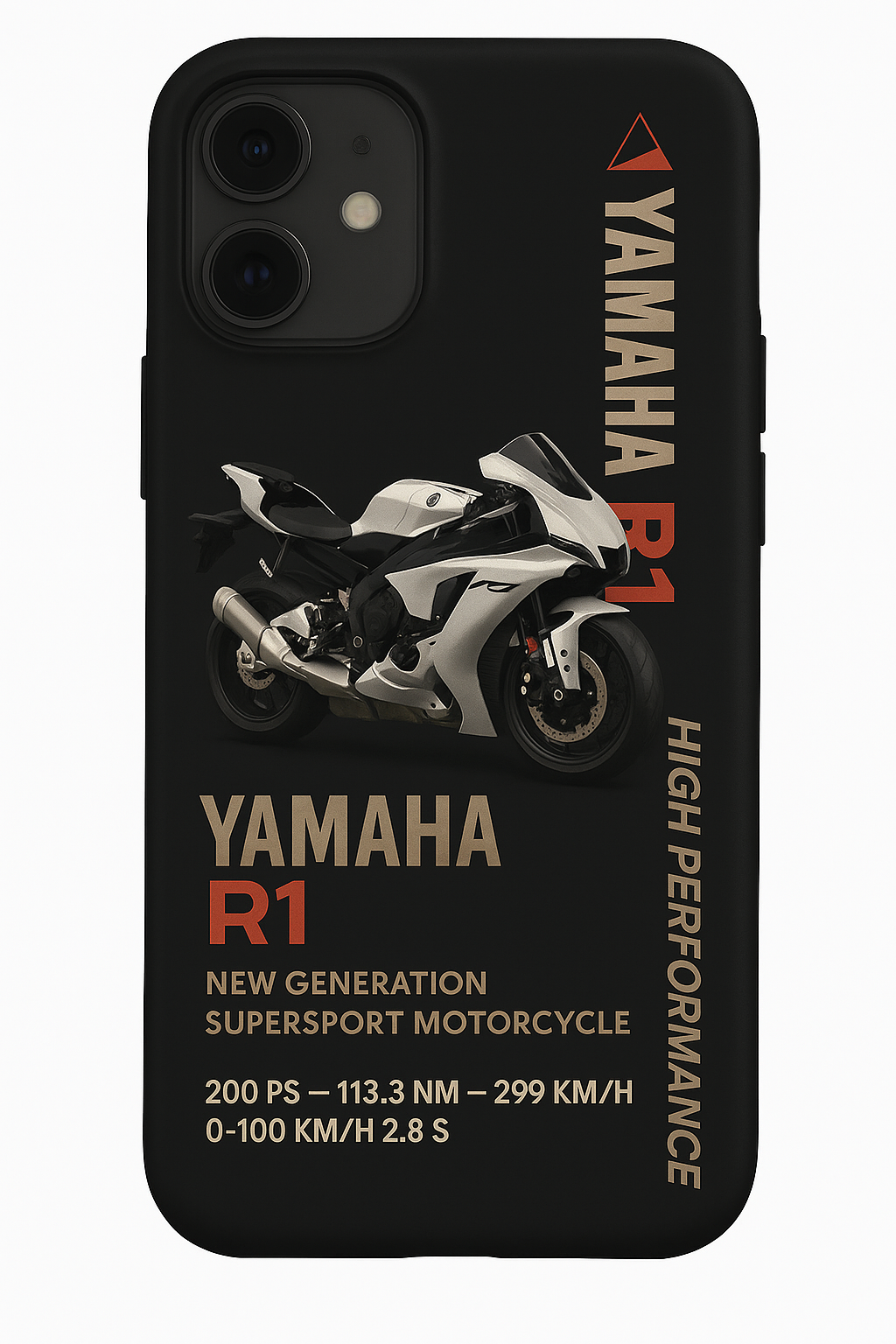 YAMAHA 'R1' SİYAH KILIF