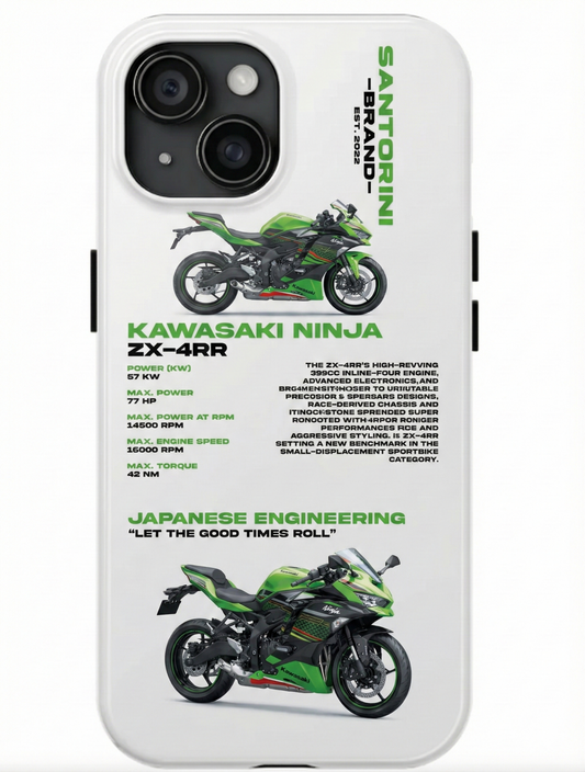 KAWASAKI 'ZX-4RR' BEYAZ KILIF